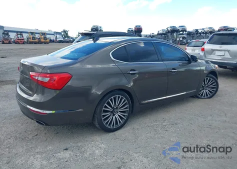 2014 Kia Cadenza Premium из США, поврежденный, VIN KNALN4D77E5131284